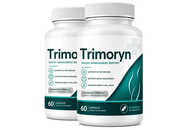 Trimoryn Capsules starter package with 2 bottles